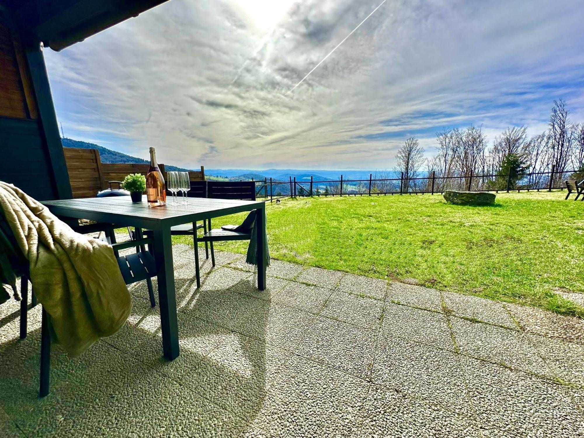 Gemuetliches Alpenblick Berg-Bungalow + Grosser Garten + Netflix! Schöfweg Kültér fotó